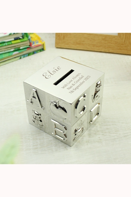 Personalised Bold ABC Money Box