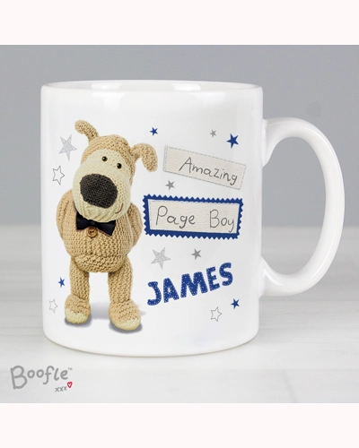 Personalised Boofle Male Wedding Mug