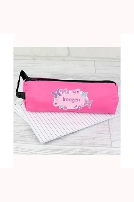 Personalised Butterfly Pencil Case