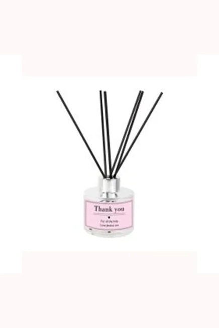 Personalised Classic Pink Reed Diffuser