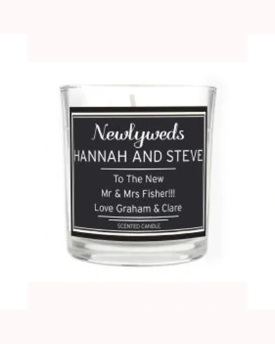 Personalised Classic Scented Jar Candle