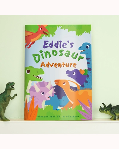 Personalised Dinosaur Adventure Story Book