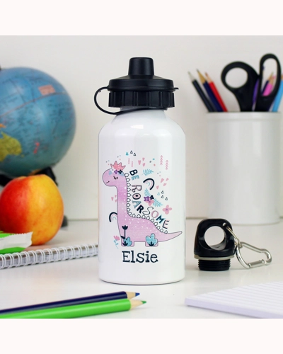 Personalised Dinosaur Drinks Bottle