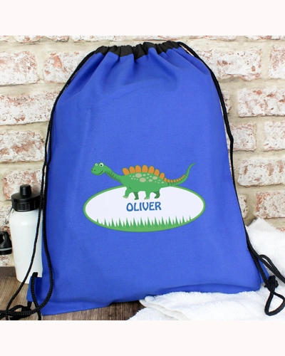 Personalised Dinosaur Kit Bag