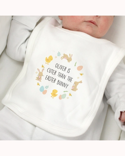 Personalised Easter Babys Bib