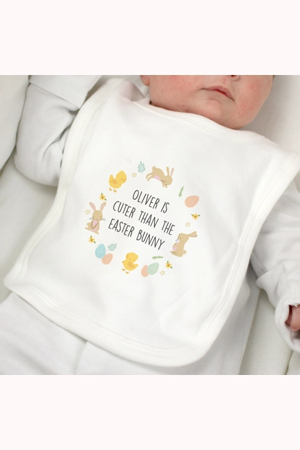Personalised Easter Babys Bib
