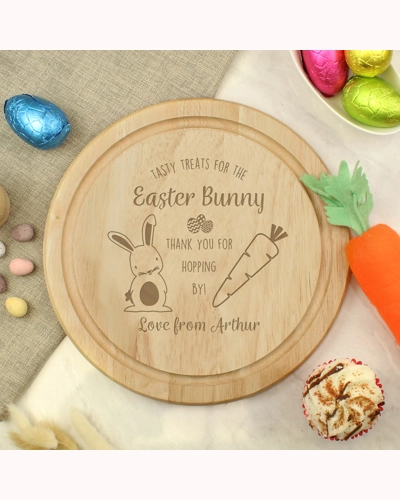 Personalised Easter Bunny Treat Board