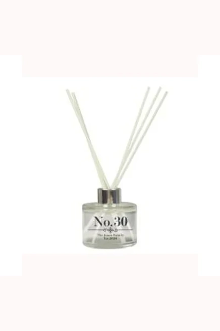 Personalised Elegant Diamond Reed Diffuser