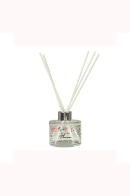 Personalised Floral Watercolour Reed Diffuser