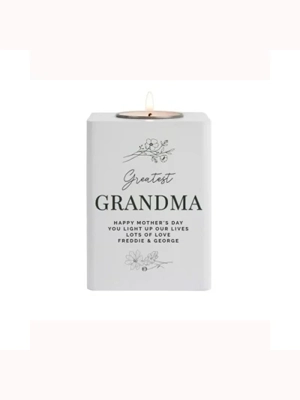 Personalised Floral Whi..