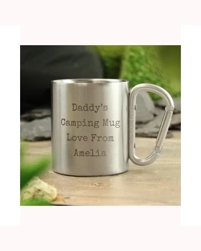 Personalised Free Text Metal Mug