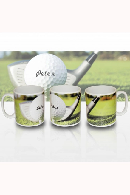 Personalised Golf Ball Mug