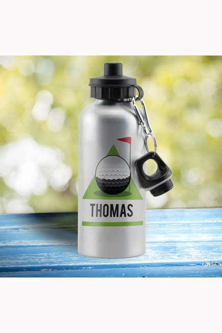 Personalised Golf Green Drinks Bottle