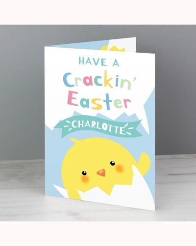 Personalised Have A Cracking Easter Card