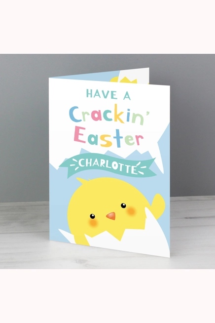 Personalised Have A Cracking Easter Card
