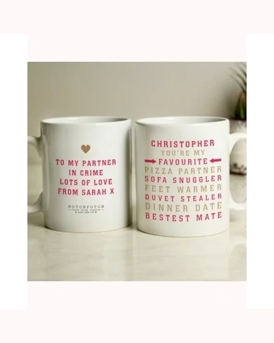 Personalised Hotchpotch My Favourite Mug