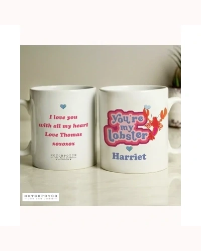 Personalised Hotchpotch Youre My Lobster Mug