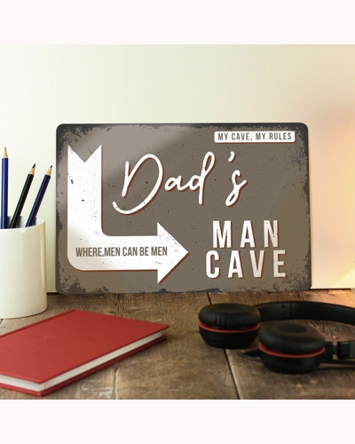 Personalised Man Cave Metal Sign Personalised Man Cave Metal Sign