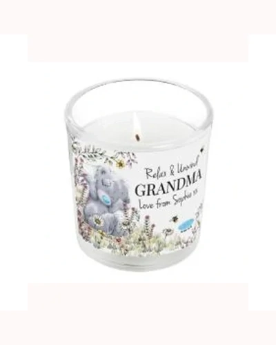 Personalised Me to You Bear Bees Scented Jar Candle