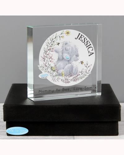 Personalised Me to You Bees Crystal Token