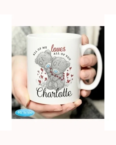 Personalised Me to You Valentine Mug
