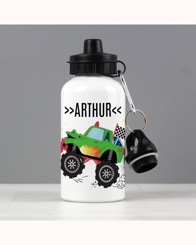 Personalised Monster Truck Drinks Bottle