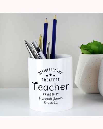 Personalised Officially The Greatest Ceramic Storage Pot Personalised Officially The Greatest Ceramic Storage Pot