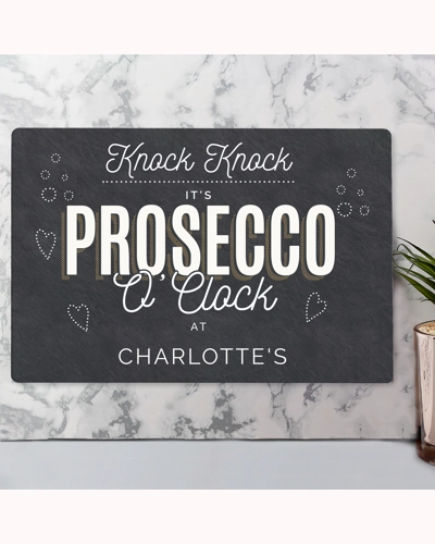 Personalised Prosecco Metal Sign