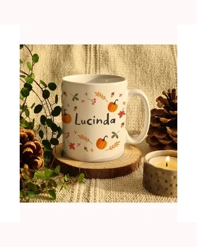 Personalised Pumpkin Mug