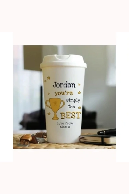 Personalised Simply The Best Travel Mug