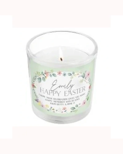 Personalised Springtime Jar Candle