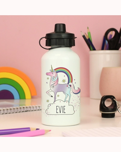 Personalised Unicorn Drinks Bottle