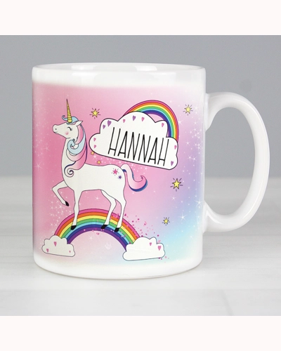 Personalised Unicorn Mug
