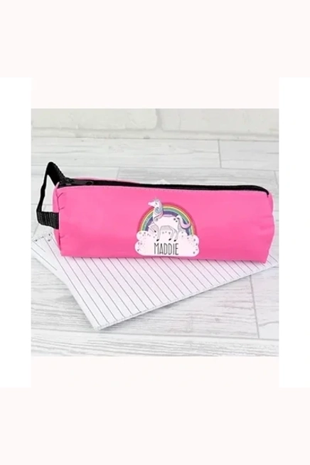 Personalised Unicorn Pink Pencil Case