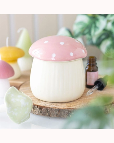 Pink Mushroom Oil Burner Pink Mushroom Oil Burner