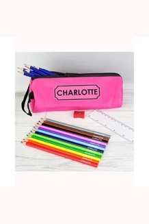 Pink Pencil Case w..
