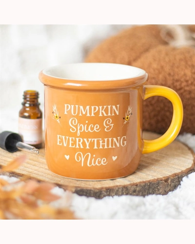 Pumpkin Spice Mug Oil Burner and Wax Warmer Pumpkin Spice Mug Oil Burner and Wax Warmer