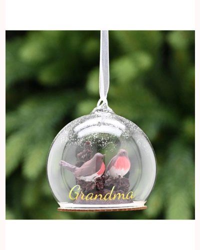 Robin Glass Ball Robin Glass Ball
