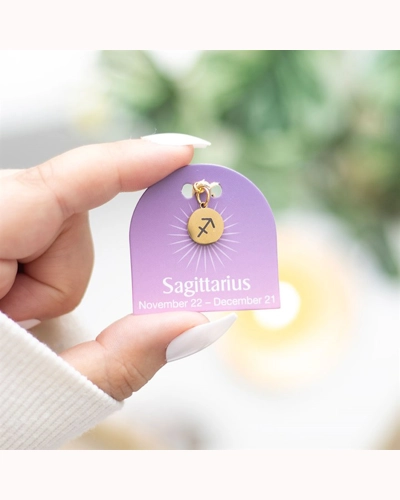 Sagittarius Gold Tone Zodiac Sign Charm Sagittarius Gold Tone Zodiac Sign Charm