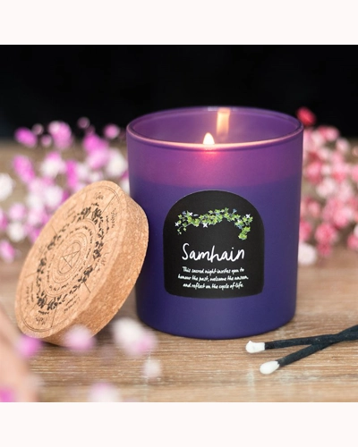 Samhain Spiced Pumpkin Wheel of the Year Candle Samhain Spiced Pumpkin Wheel of the Year Candle