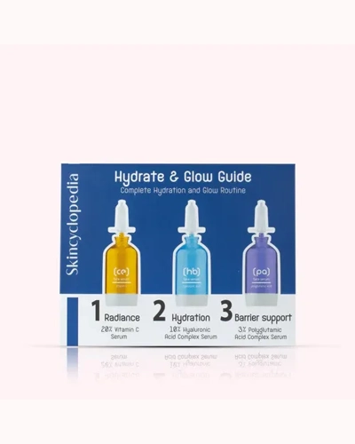 Skincyclopedia Hydrate & Glow Guide (3 x 15ml) Skincyclopedia Hydrate & Glow Guide (3 x 15ml)