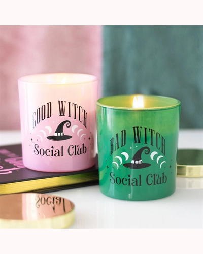 Set of 2 Good Witch and Bad Witch Scented Candles Set of 2 Good Witch and Bad Witch Scented Candles