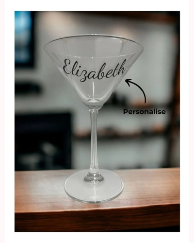 Shenanigans' Signature Martini Glass Shenanigans' Signature Martini Glass