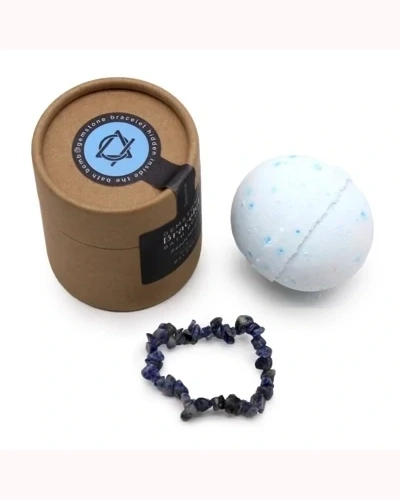 Sodalite Crystal Jewellery Bath Bomb