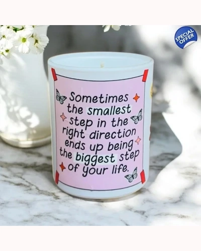 Sometimes the Smallest Step Candle Sometimes the Smallest Step Candle