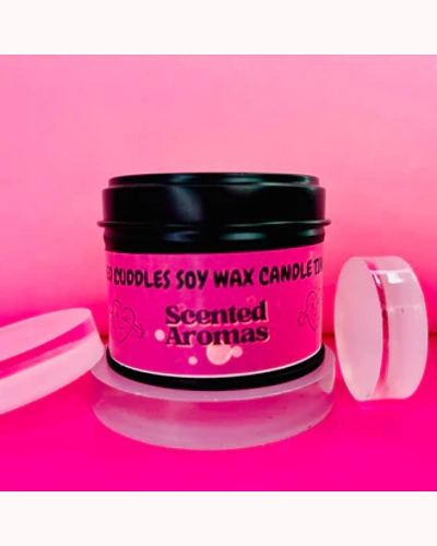 Sugared Cuddles Candle Tin - 100ml Sugared Cuddles Candle Tin - 100ml