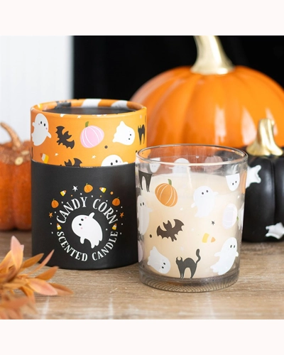 Sweet and Spooky Candy Corn Candle Sweet and Spooky Candy Corn Candle