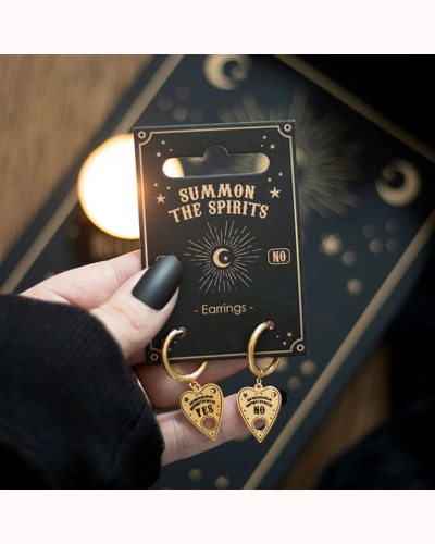 Talking Board Planchette Earrings Talking Board Planchette Earrings