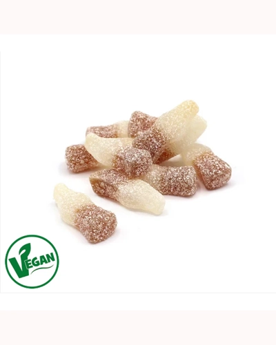 Vegan Fizzy Cola Bottles 500g Vegan Fizzy Cola Bottles 500g
