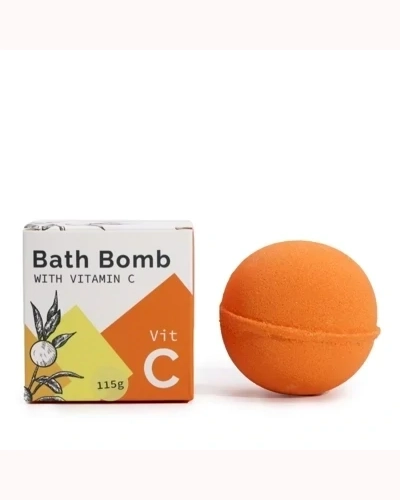 Vitamin C Infused Bath Bomb with Essential Oils Vitamin C Infused Bath Bomb with Essential Oils